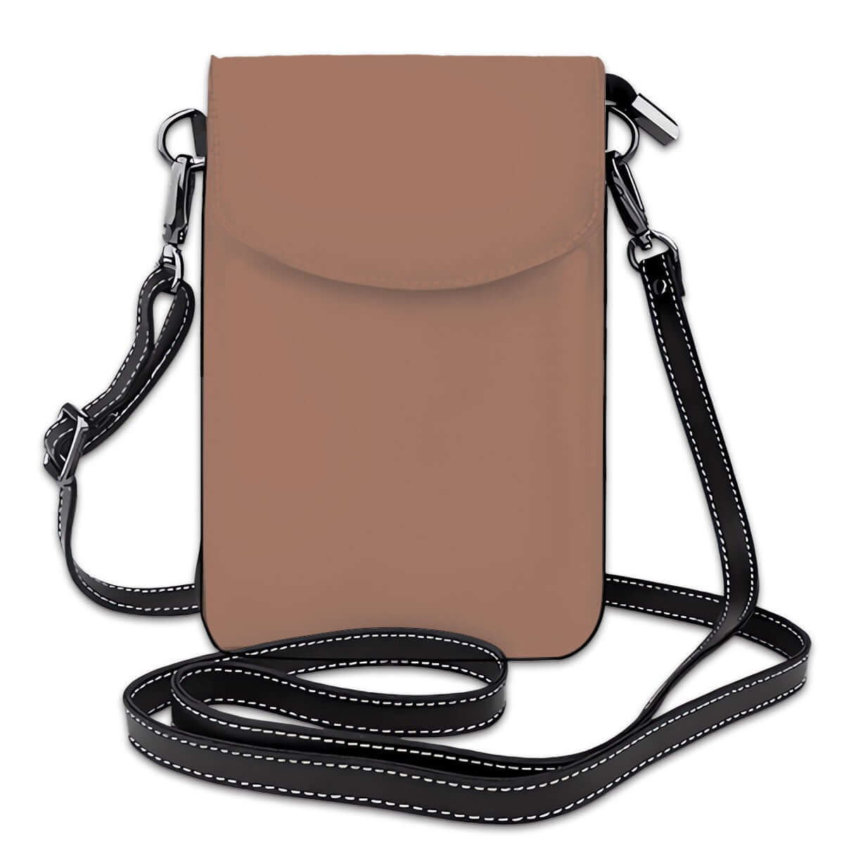 Sac À Main À Bandoulière Pour Téléphone Cellulaire Coloré en cuir PU microfibre avec bandoulière élégante.