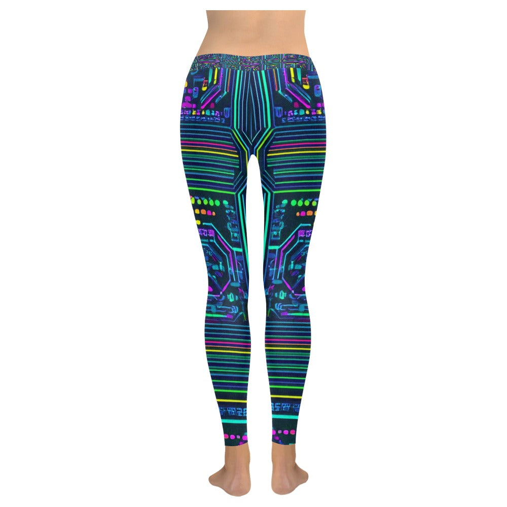 Low-rise Electro Leggings