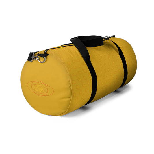 Sac de sport en toile jaune à motifs - Bagaléa