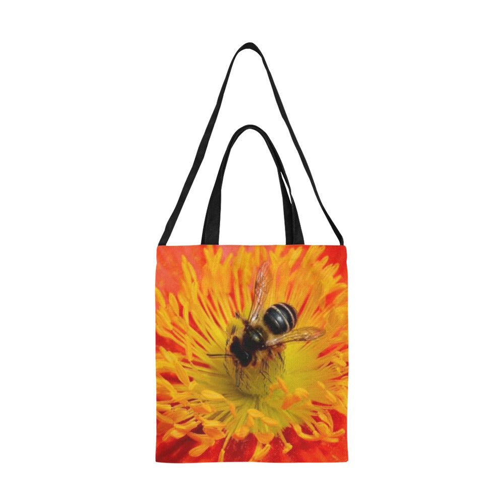 Moyen Sac Fourre-Tout En Toile - Abeille