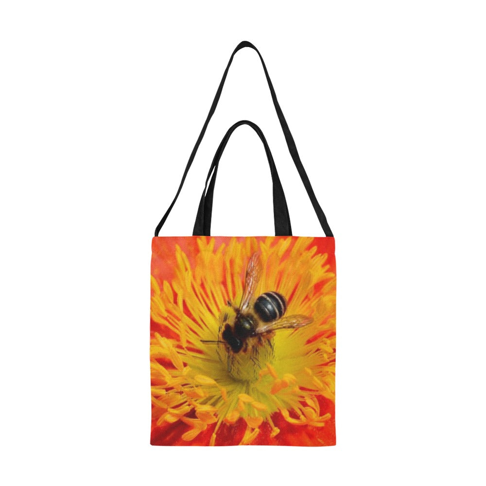 Moyen Sac Fourre-Tout En Toile - Abeille