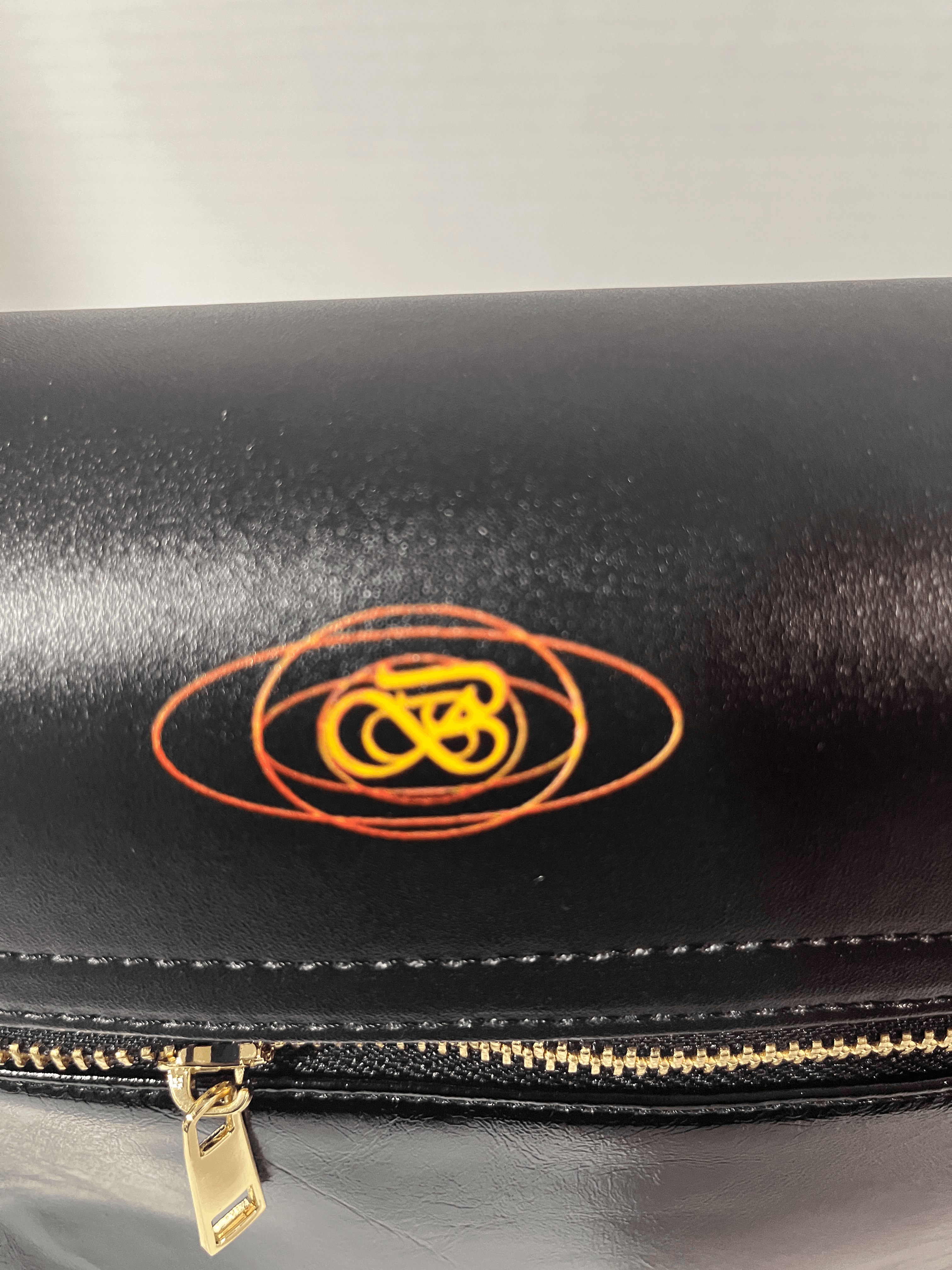 Black Cat Satchel - Women's PU Leather Shoulder Bag