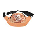 Flower Spiral Kitten Fanny Pack