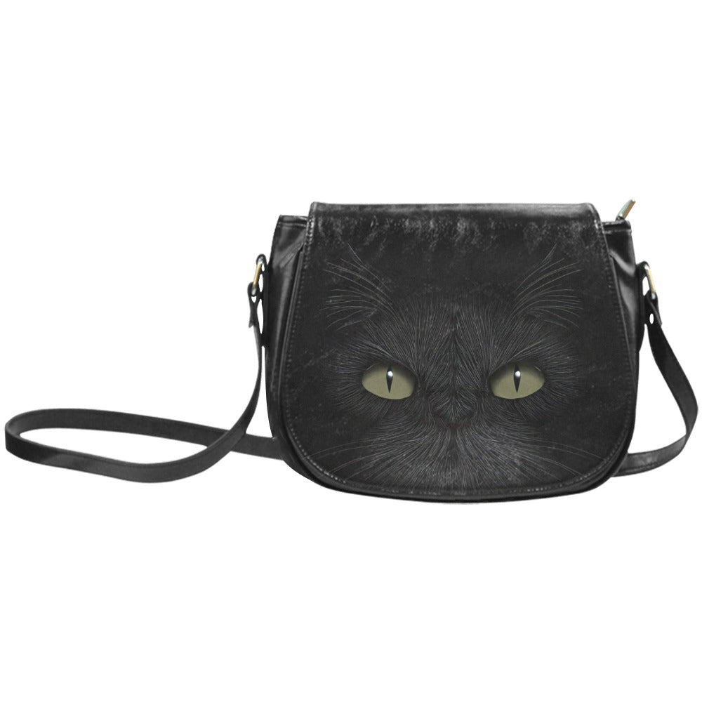 Sac à Bandoulière Chat Noir
