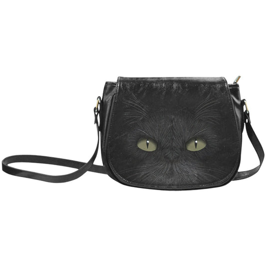 Sac à Bandoulière Chat Noir