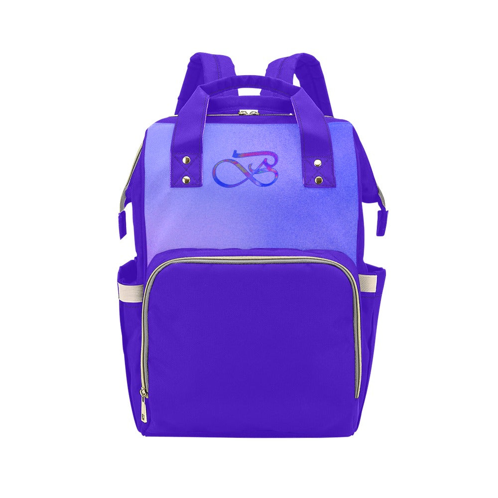 Sac À Dos Multiusage Bleu Motif B Couleur Bleu Pourpré Spectral Bagaléa