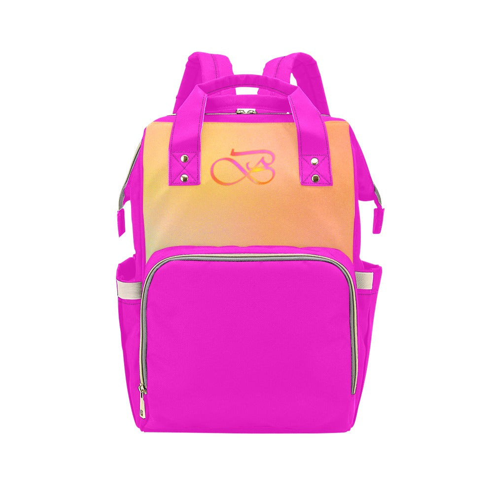 Sac À Dos Magenta Multiusage Motif B Couleur Ensoleillé Bagaléa