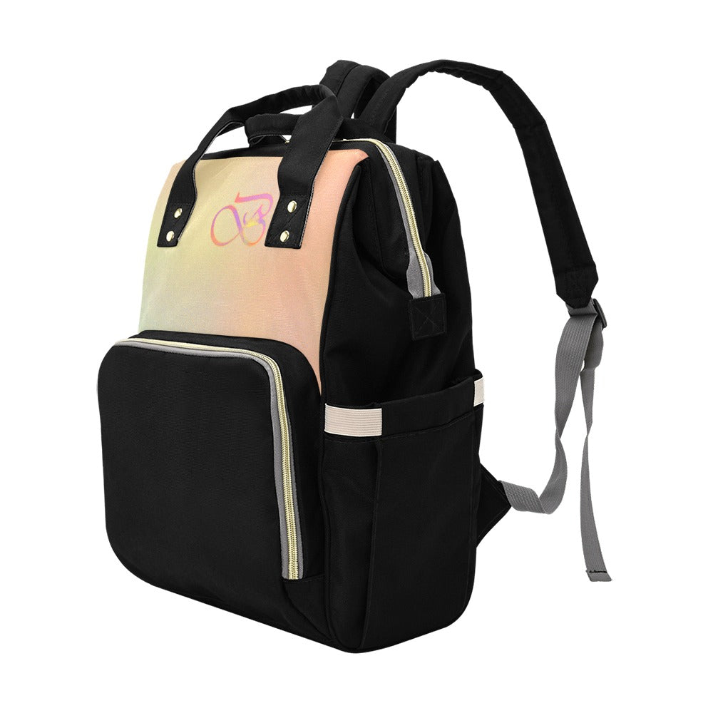 Sac à dos multiusage motif clair pastels Bagaléa business