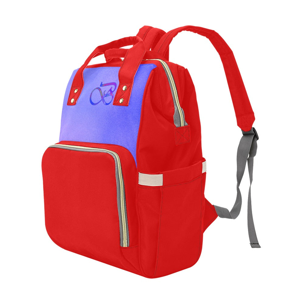 Sac À Dos Multiusage Motif B Couleur Bleu Pourpré Spectral Bagaléa