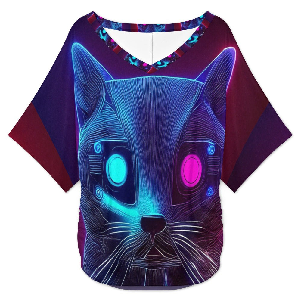 ChaBot Short Sleeve V-Neck T-Shirt