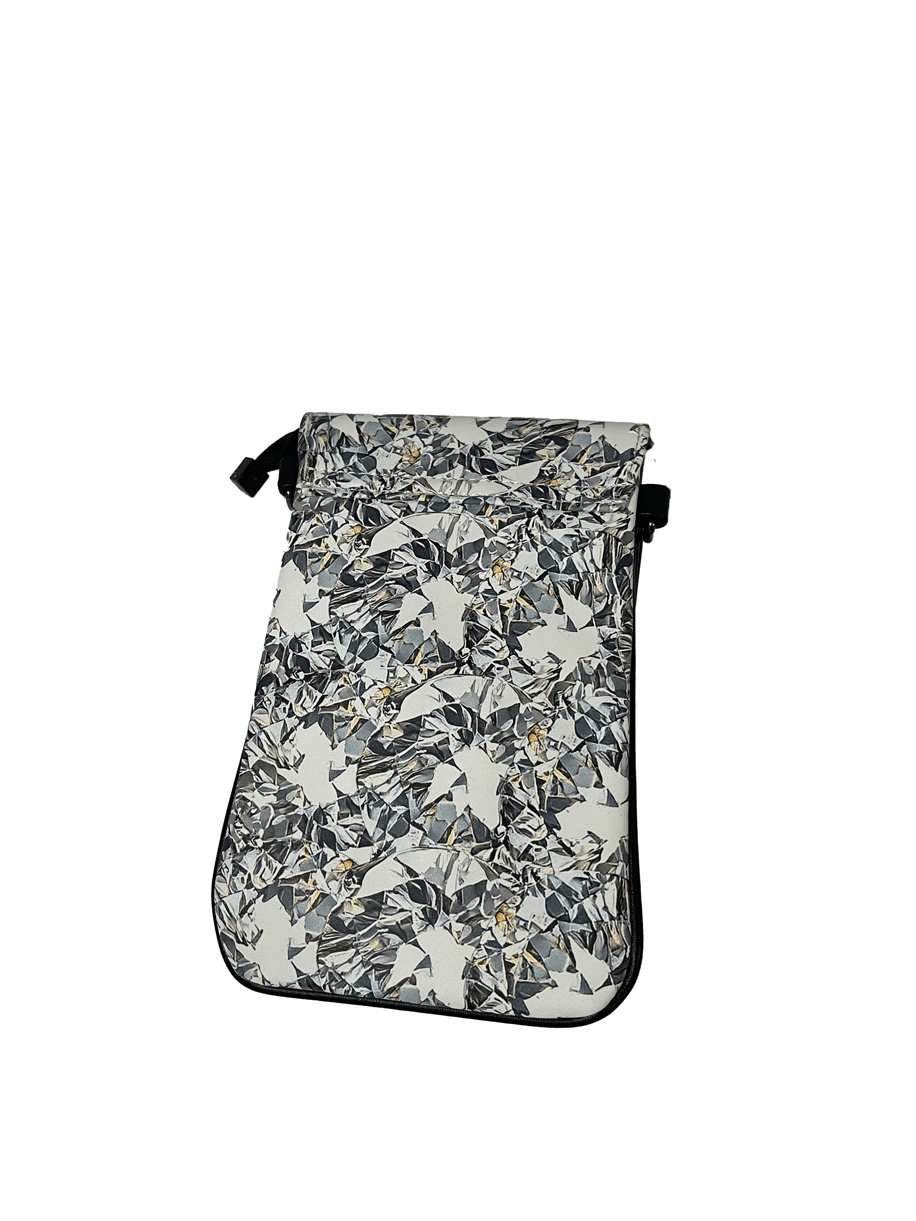 Women's Patterned Shoulder Bag – PU Microfiber Leather Phone Bag