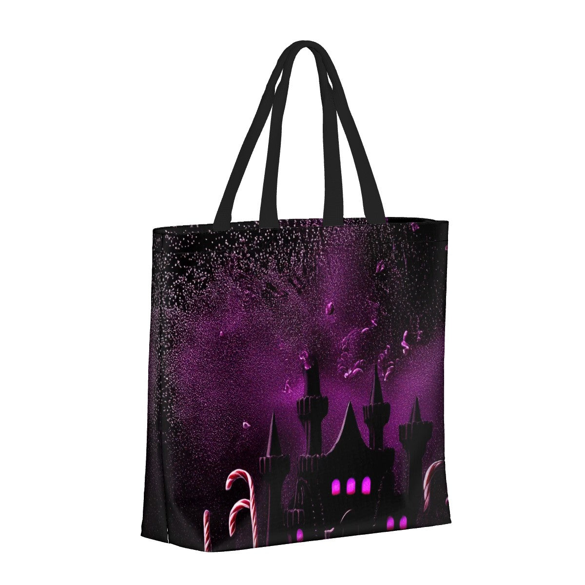 Halloween Zippered Tote Bag