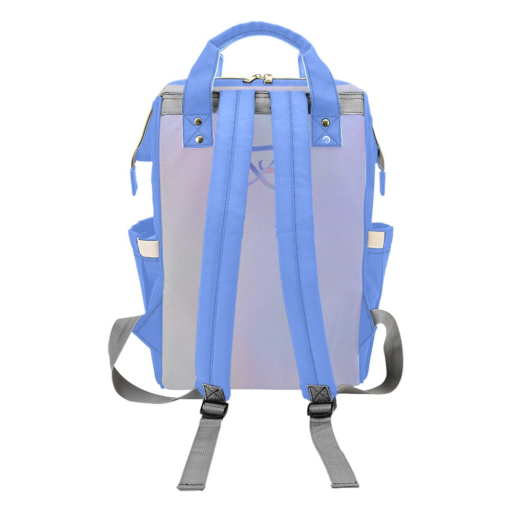 Sac À Dos Multiusage Motif B Couleur Céleste Bagaléa