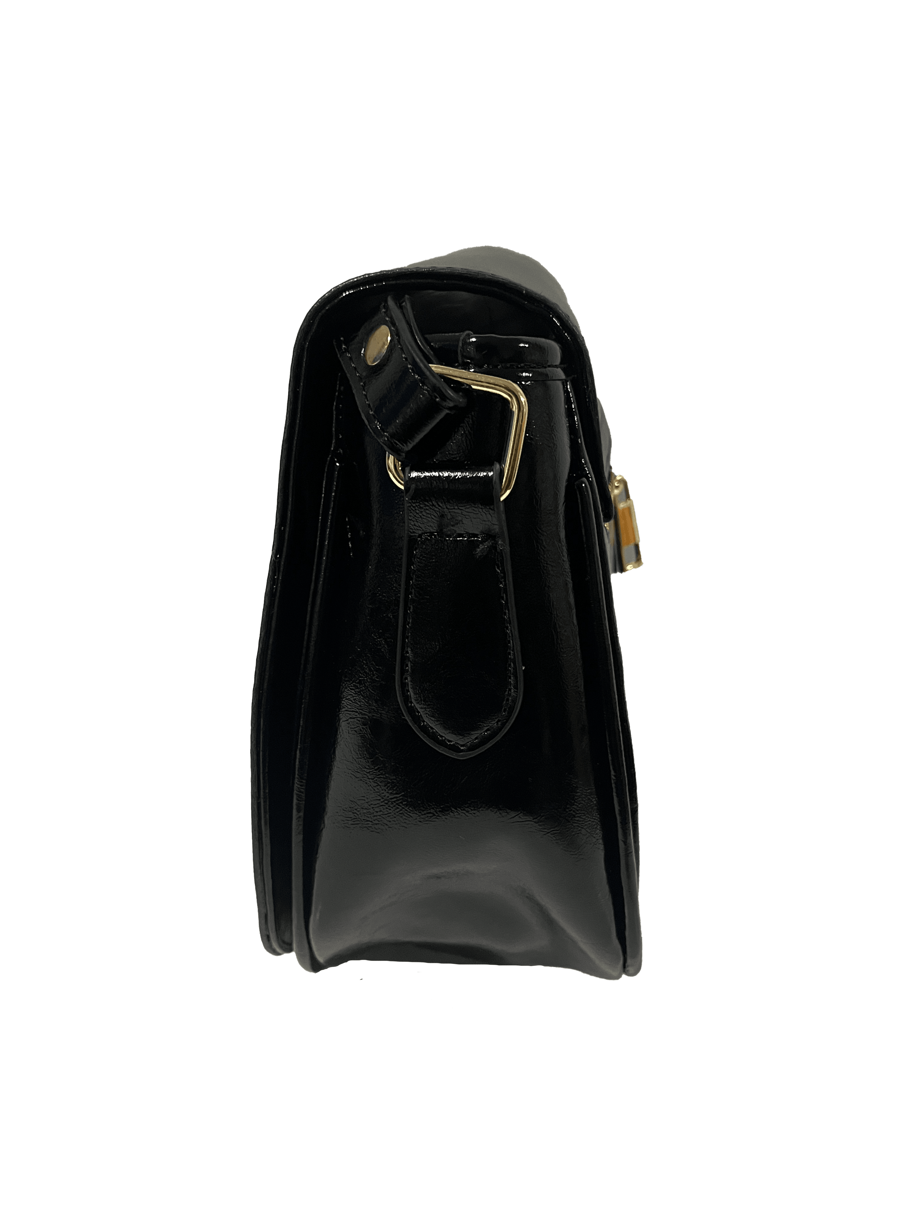 Black Cat Satchel - Women's PU Leather Shoulder Bag