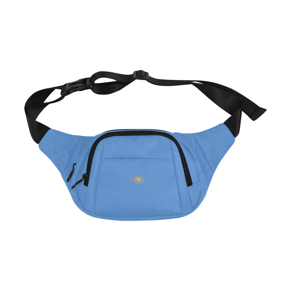 Nylon Double Pocket Fanny Pack