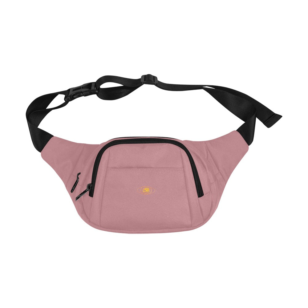 Nylon Double Pocket Fanny Pack
