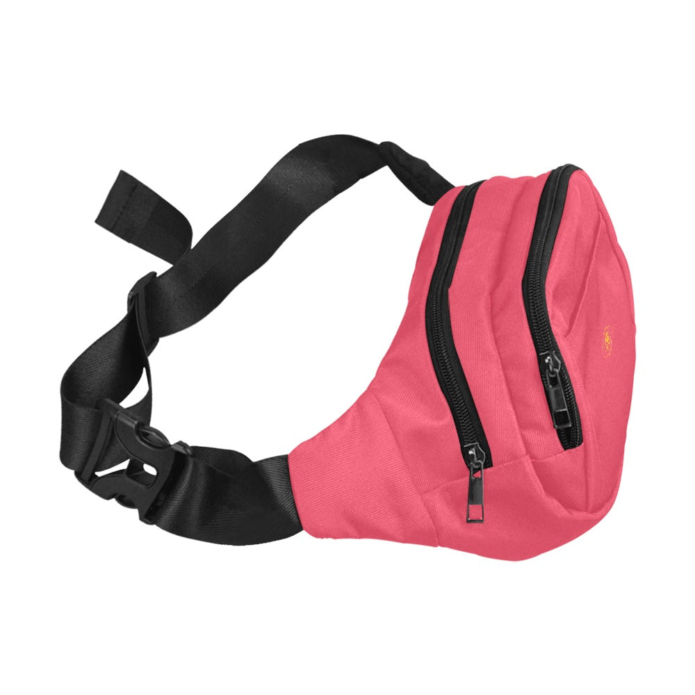 Nylon Double Pocket Fanny Pack