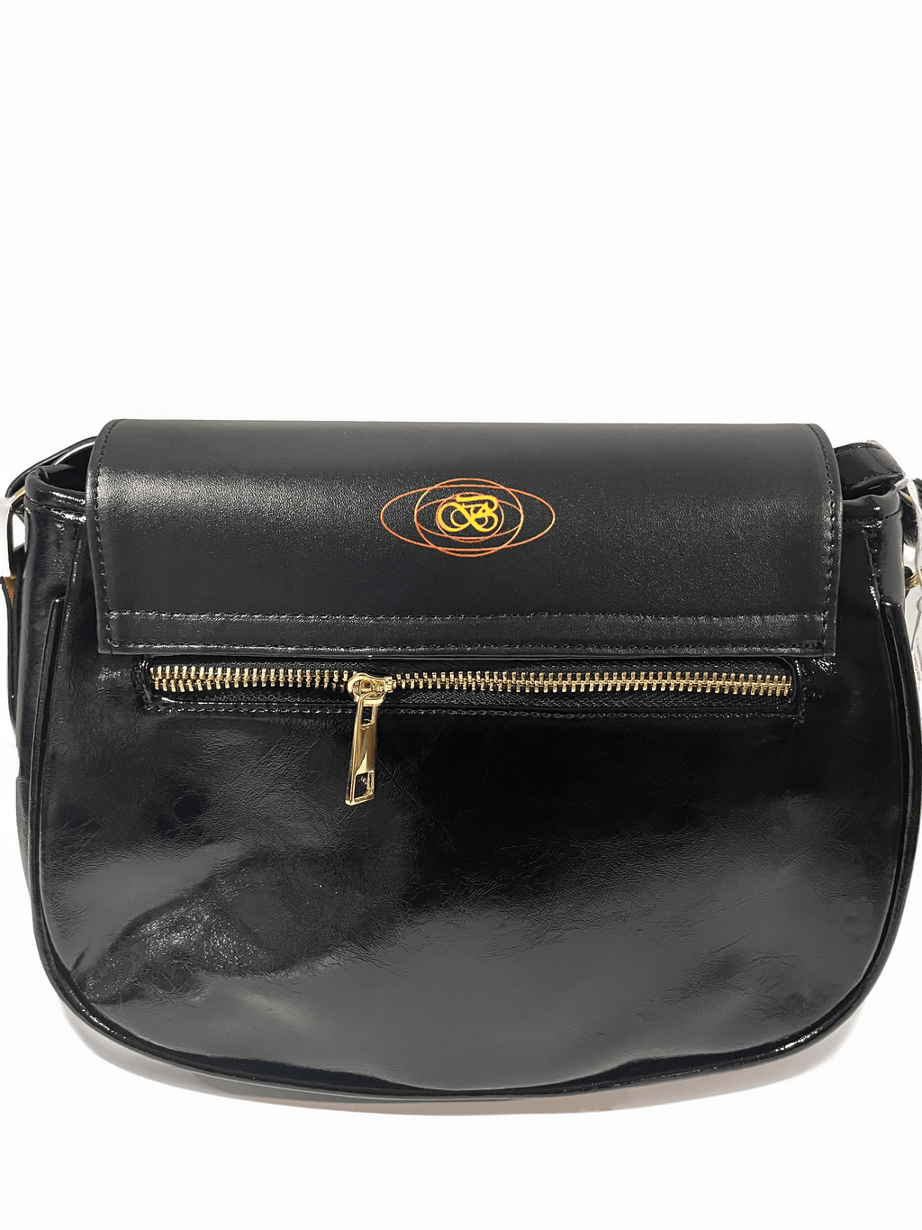 Black Cat Satchel - Women's PU Leather Shoulder Bag
