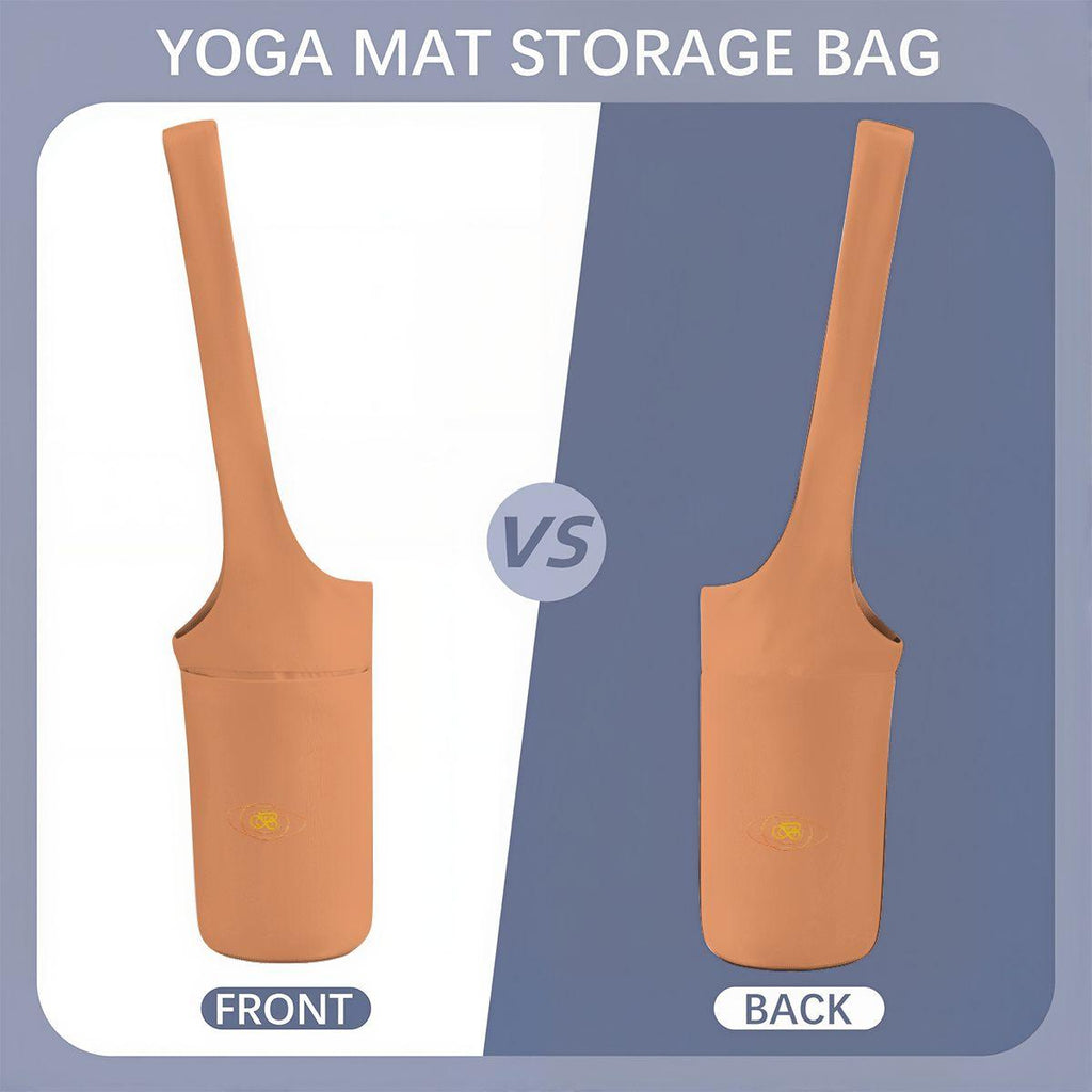 Sac yoga Orange Acidulé – coloris tendance, toile résistante, mains libres | Bagaléa