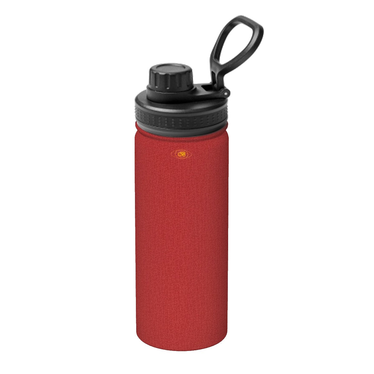 18oz Fire & Ember Stainless Steel Sport Water Bottle – Bagaléa | Leak-Proof Lid